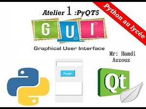 Atelier 1 QT designer et Python