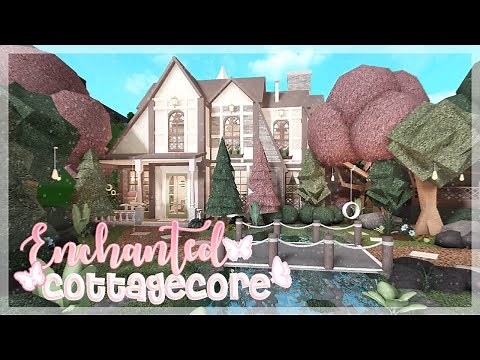 Enchanted Cottagecore Home | Bloxburg Speed build