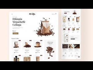 Create A Responsive Coffee Shop Website Design Using HTML CSS And JavaScript