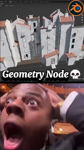 Blender Geometry Node 💀 by multlabs
