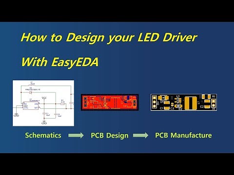 How to design your LED driver with EasyEDA
