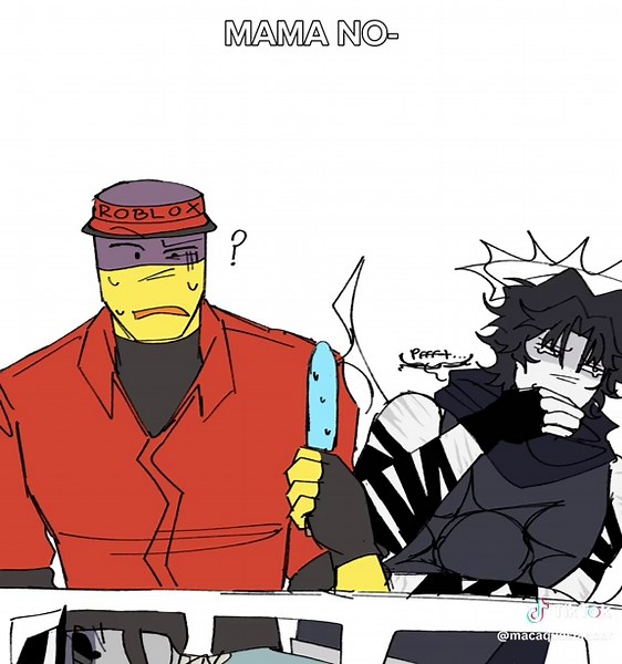 Roblox Sketch Featuring Elliot and Chance