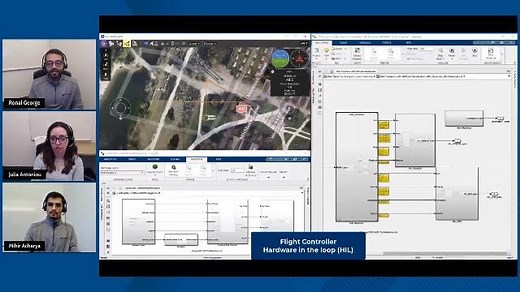 Simulate and Deploy UAV Applications with SIL and HIL Workflows