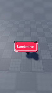 How to make a Landmine - Roblox studio #robloxstudio #roblox