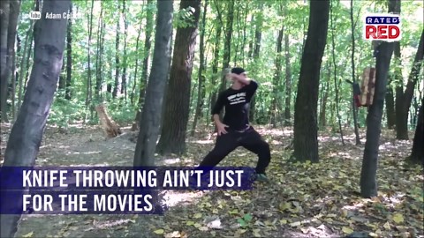 The Deadly Precision of a World-Champion Knife Thrower