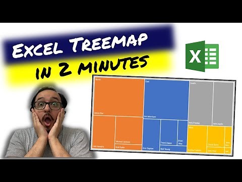 📊🌳 How to make a treemap (chart) in Excel in 2 minutes