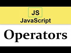 #7 JavaScript Tutorial | Operators