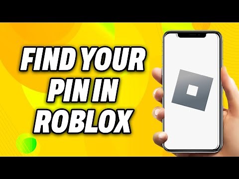 How To Find Your Pin in Roblox (2025) - Easy Fix