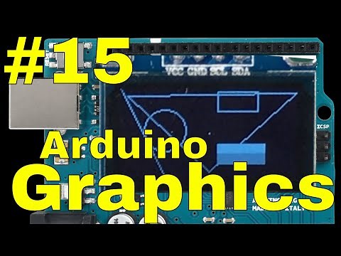 How to draw graphics on the Arduino - OLED and LCD displays using adafruit GFX