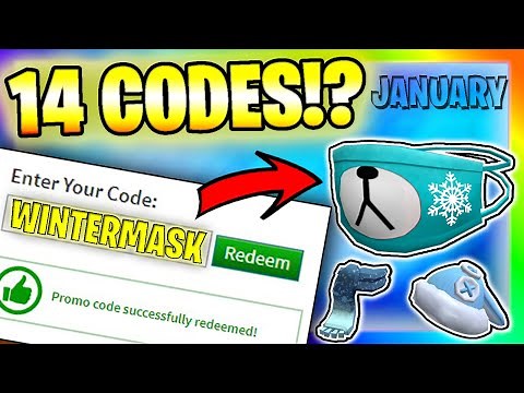 *14 Codes!* ALL NEW PROMO CODES in ROBLOX (January 2024)