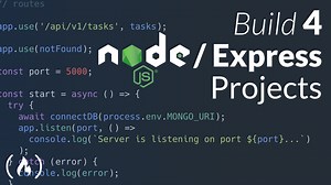 Build Four Node.js and Express.js Projects