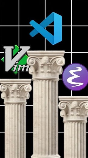 Vim or Visual Studio Code? Which one should you actually use? #logo #linux #python #coding #terminal