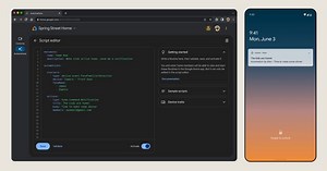 Google Home script editor adds camera starters, custom notifications, and more