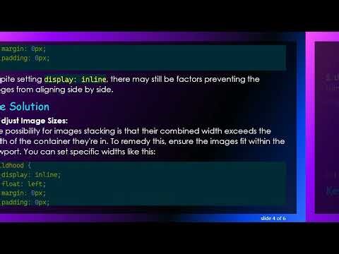 How to Align Two Images Side by Side in HTML