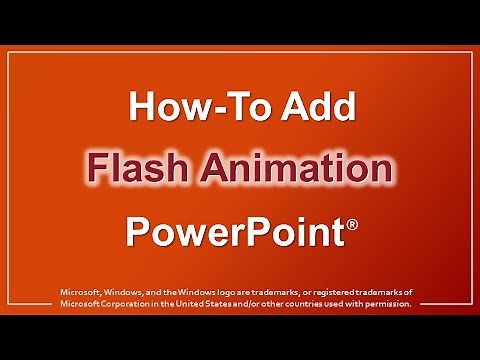 How to Add Flash Animation in PowerPoint