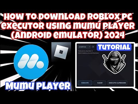 HOW TO GET & USE Roblox PC EXECUTOR Using MuMu Player 12 (Bypass Anti Cheat & FREE) Mobile/PC NO LAG