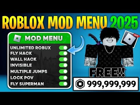 Roblox Mod Menu APK v2.698.941 UnlimitedRobux | Roblox Mod Apk Unlimited Robux |Roblox Hack 2025