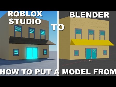 How to Import a Model From Roblox Studio Into Blender (EASY)