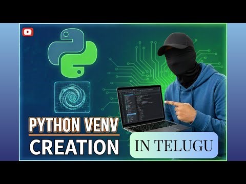 Python venv Explained in Telugu 💡 | Manage Your Projects Like a Pro!