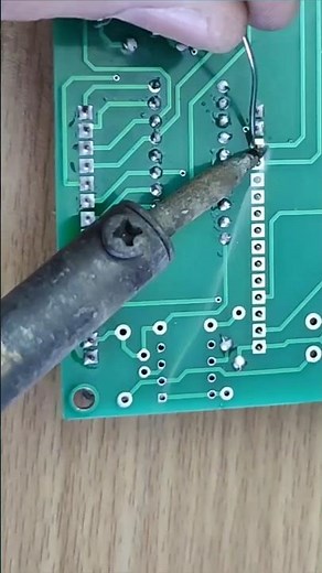 Soldering Components To Arduino Project PCB #soldering #diy #arduino