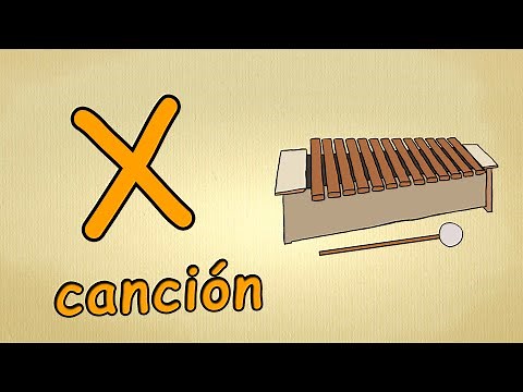 alfabeto en español para niños - La letra X - canción musica para estudiar español