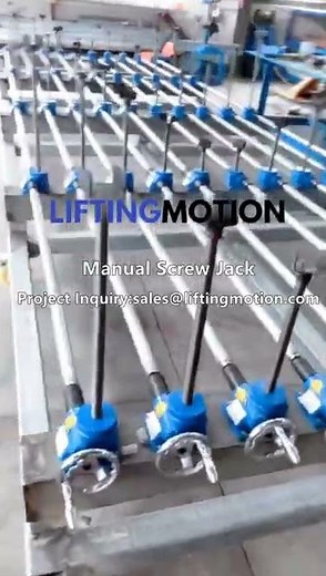 Manual Screw Jack, Hand Operated Screw Jacks By Hand Crank