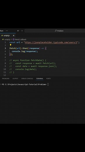 Javascript Fetch Tutorial: Async / Await for Beginners
