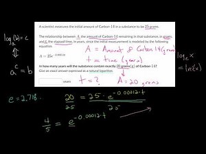 Exponential Model Word Problems