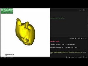 3D Mesh Cutting with Python & Vedo