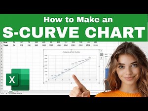 How to Create an "S" CURVE CHART in Excel (Easy Tutorial!)