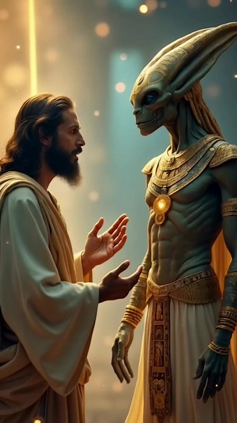 Jesus Discovers the Hidden Power of the Alien Egyptian God