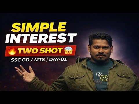 Simple Interest Basic to Advance | Two Shot 😱 | SSC GD / MTS Maths | By Azad Sir #Live