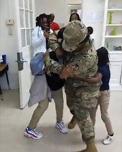 1.1M views · 25 reactions | "I'm gonna cry before I get in here." Her daughters are her best friends, and she couldn't wait one more minute to tell them she was finally home. ❤️ | Newark Advocate | Facebook