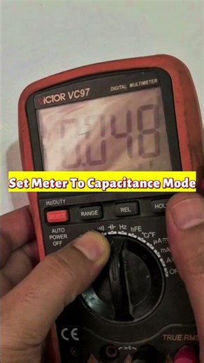 Measure Capacitor Value in Seconds! #shorts