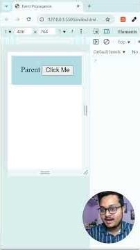 JavaScript Event Propagation | Bubbling & Capturing #Shorts