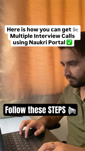 Get Naukri.com Interview Calls FAST