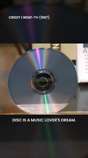 "The compact disc is the music lover's dream." - WDEF-TV report in 1987 💿