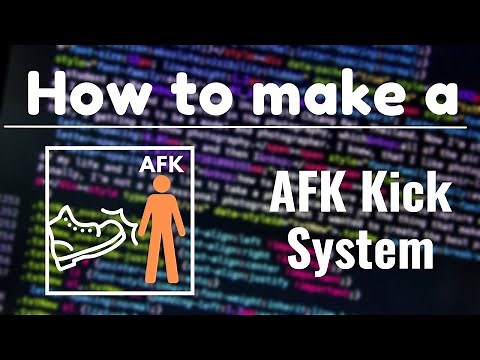 How to make an AFK Kick System in Roblox Studio