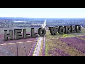 How to Motion track 3D text in videos using Element 3D | After Effects tutorial