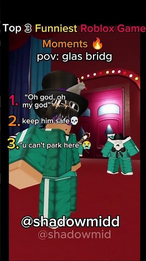 Top 3 Funniest Roblox Games Moments 🔥