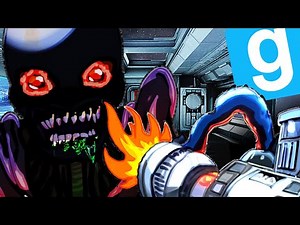 СЖЕЧЬ ПРИШЕЛЬЦА в GMOD (Alien: Isolation)