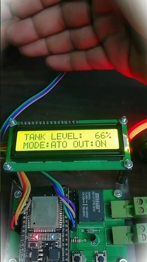 Automatic Water Level Controller using distance sensor with Arduino #arduino