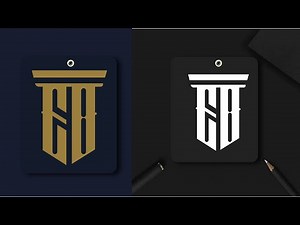 Typography Logos l Easy Grid Logo Design Process l Adobe Illustrator Tutorial