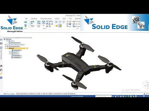Solid edge 2021 tutorial for beginners l Quick & Easy learn solid edge l Solid edge Special Feature