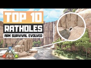 TOP 10 Hidden RATHOLES In ARK Survival Evolved