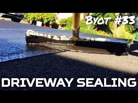 DIY DRIVEWAY SEALING