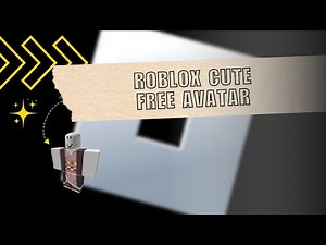 ❤️ COMPLETE: Roblox cute free avatar (tutorial) | Full Tutorial