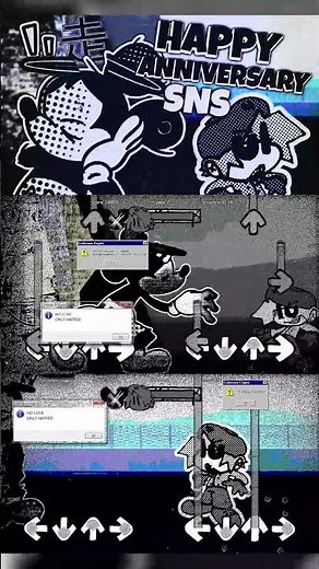 Friday Night Funkin' VISIONLESS the devil looked back at me | SNS THE FINAL #shorts #mickeymouse