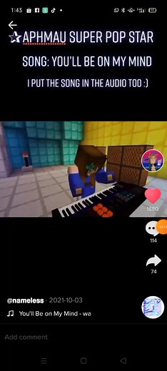 Aphmau Super Pop Star: You'll Be On My Mind