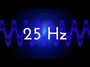 25 hz clean sine wave BASS TEST TONE frequency
